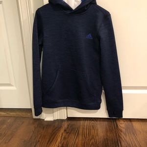 Adidas cold gear navy blue sweatshirt hoodie